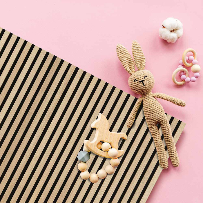 Akustikpanel Proff Ash 22 x 605 x 3000 mm Fibrotech